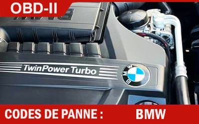 codes obd2 dtc de vehicules bmw moteur bmw codes de panne