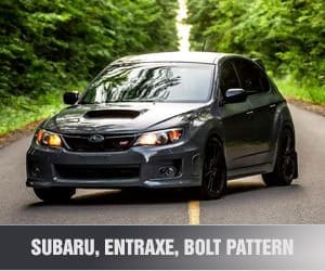 Bannière Entraxe Bolt Pattern Subaru