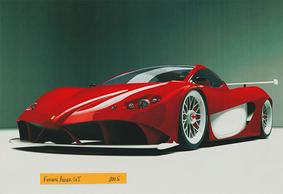 Concept Ferrarie GT 2005 Ferrari Aurea GT 2005