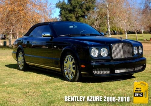 Bentley Azure huile 0w-40