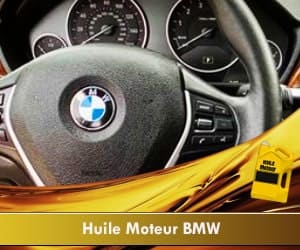 Bannière Huile à Moteur BMW