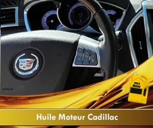 Bannière Huile à Moteur Cadillac