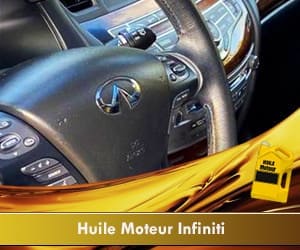Bannière Huile à moteur Infiniti